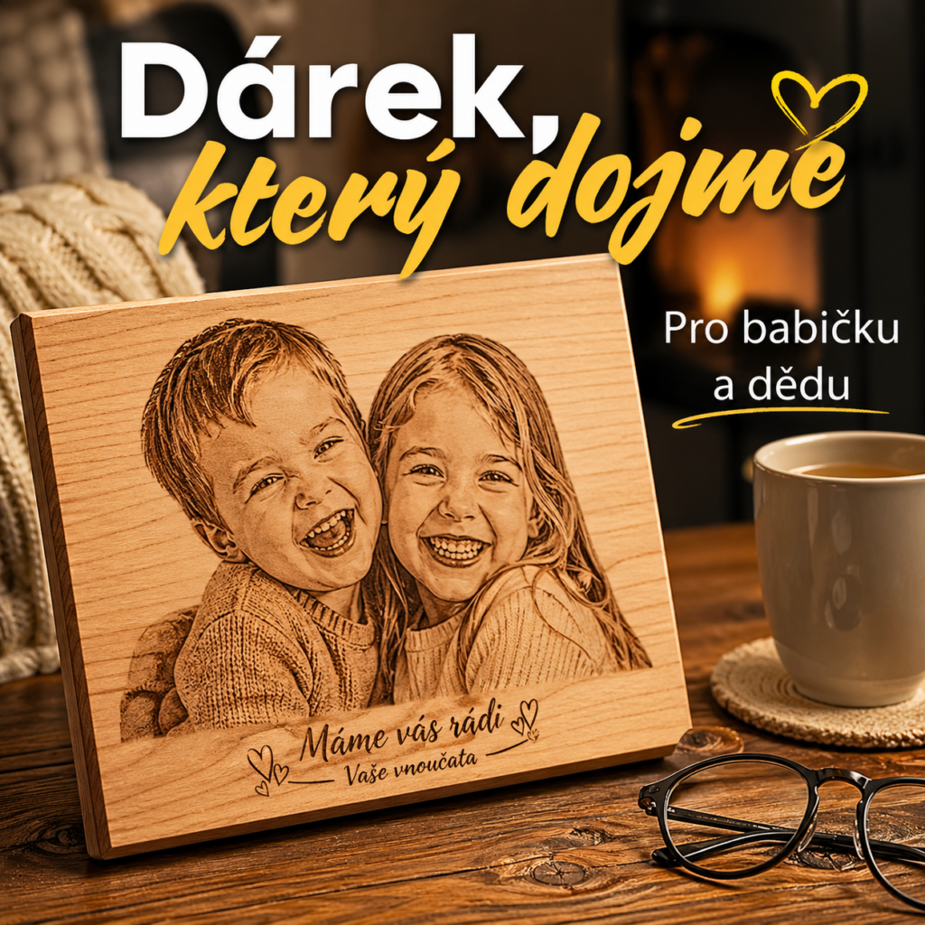 Dárek, který dojme pro babičku a dědu